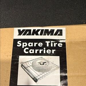 Spare Tire Carrier - Black